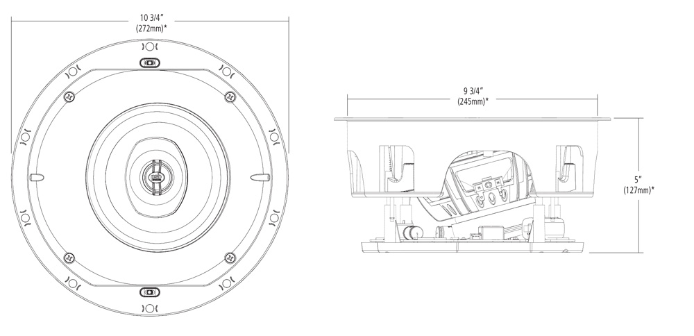 Встраиваемая акустическая система