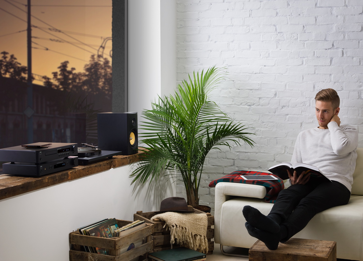 Интегральный стерео усилитель с цифровыми входами